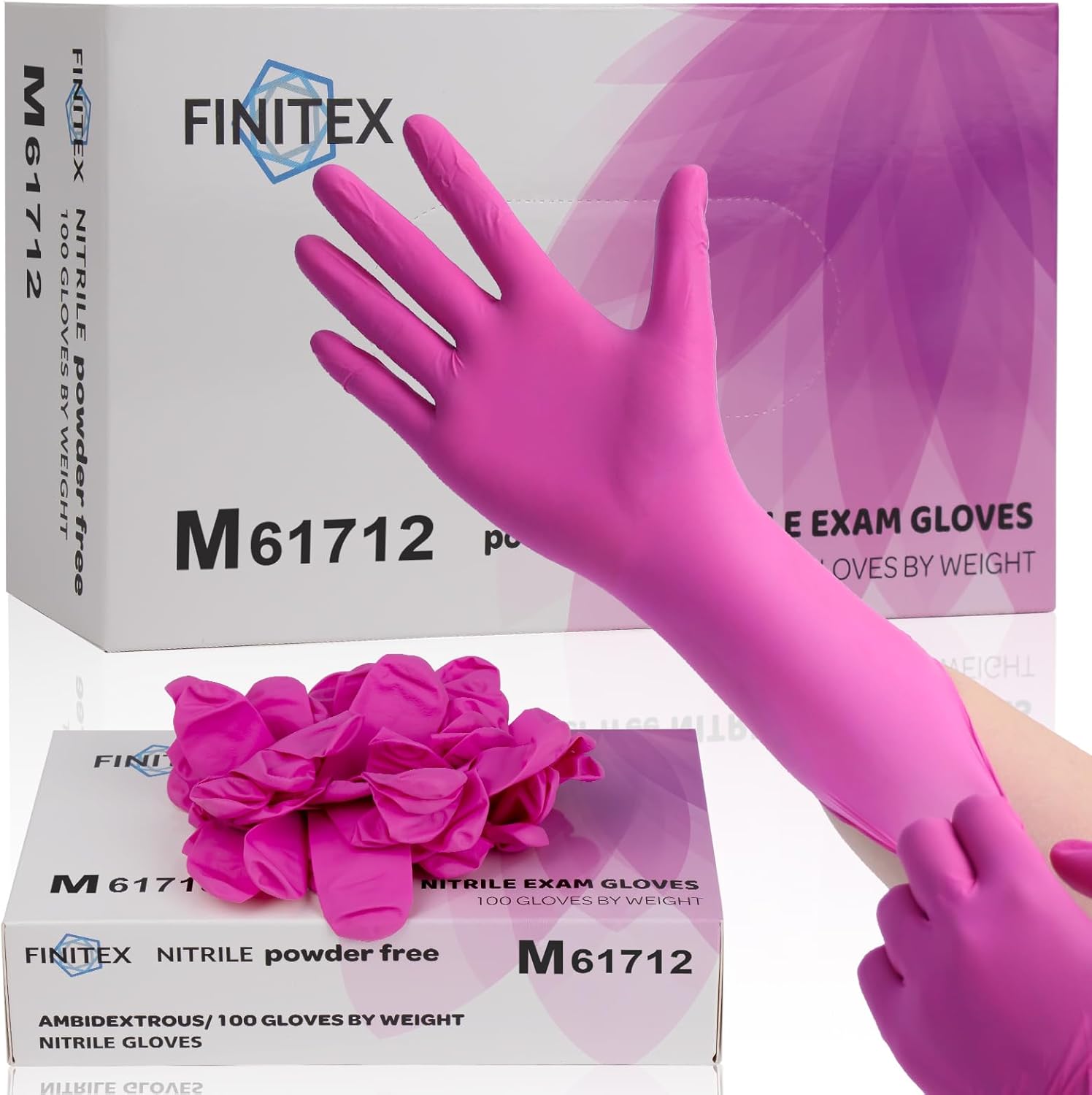 Exam Glove Nitrile - Nitrile Disposable Latex-Free Gloves - 3.5mil