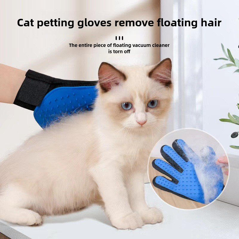Rubber Glove Cleaning - Cat Grooming Glove Pet Cat Comb