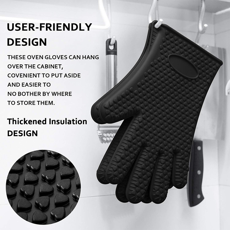 1/2Pcs Oven Mitts Baking Glove - Rubber Glove Cleaning incelemesi ve fiyatı