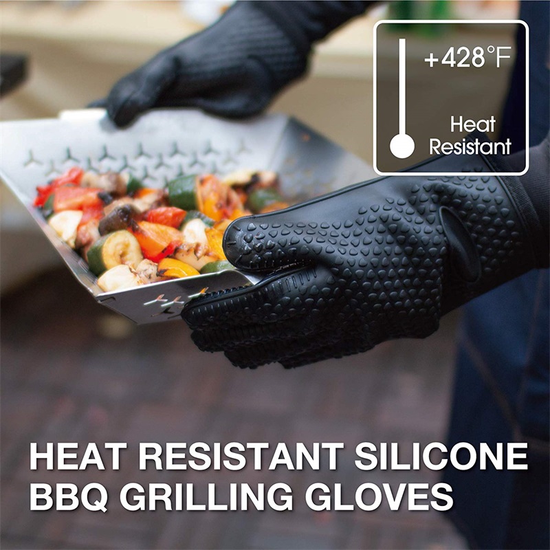 1/2Pcs Oven Mitts Baking Glove - Rubber Glove Cleaning incelemesi ve fiyatı