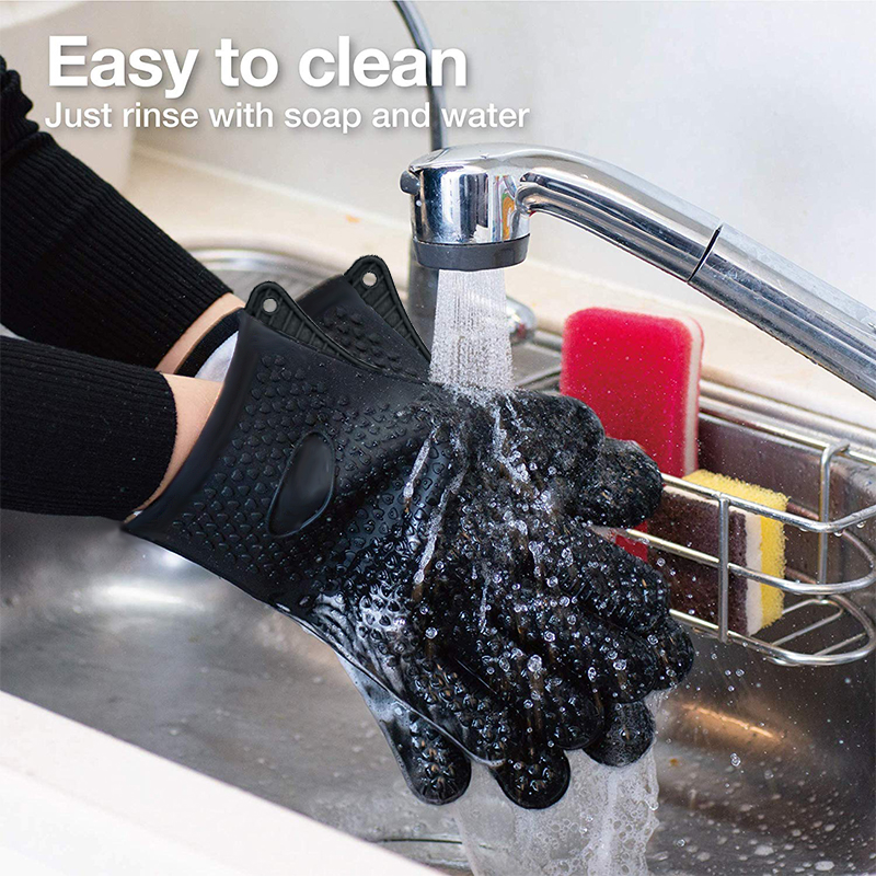1/2Pcs Oven Mitts Baking Glove - Rubber Glove Cleaning incelemesi ve fiyatı