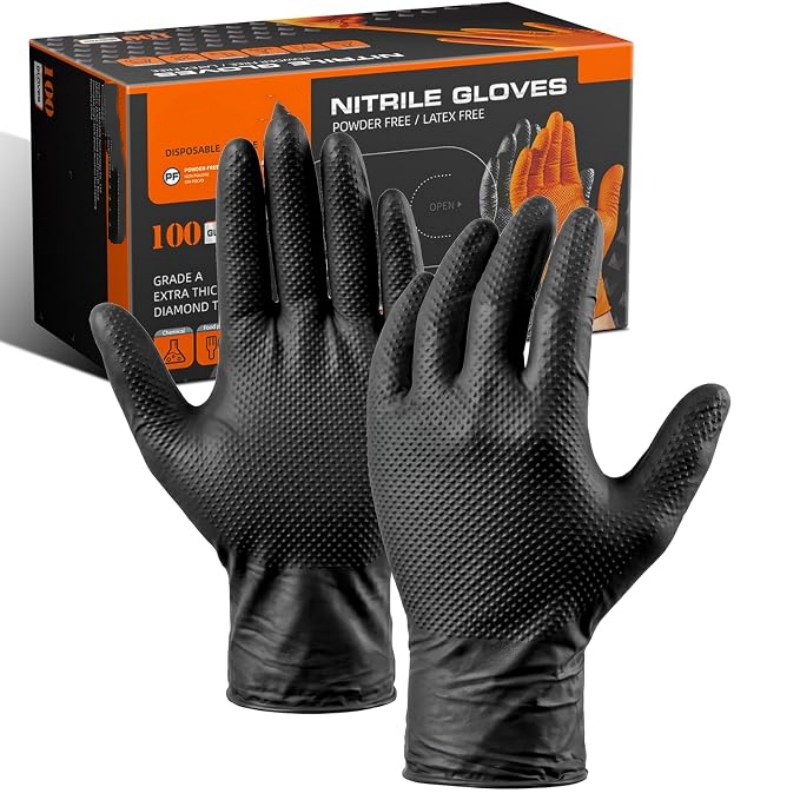 8 Mil Heavy Duty Industrial Or - Nitrile Mechanic Glove incelemesi ve fiyatı