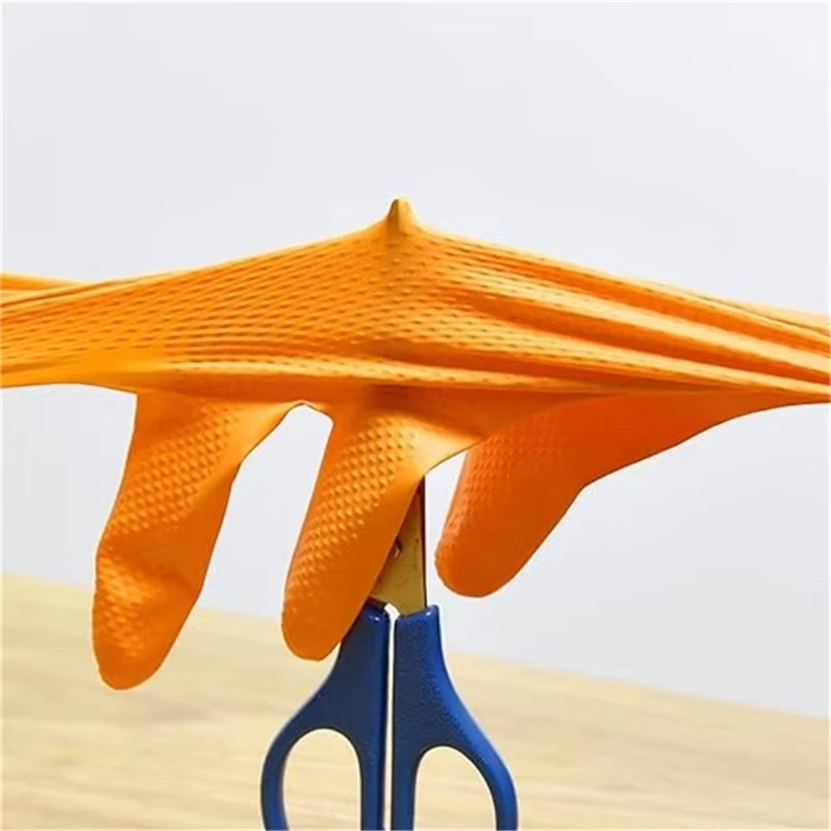 NEW Heavy Duty Orange Nitrile  - Nitrile Mechanic Glove incelemesi ve fiyatı