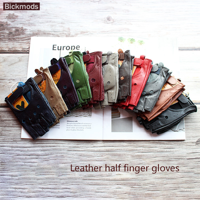 New Women's Sheepskin Half Fin - Leather Driving Glove incelemesi ve fiyatı