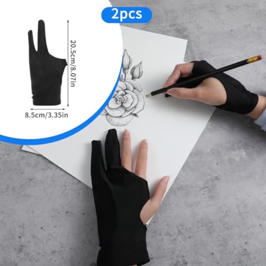 2 Pack Digital Drawing Glove R - Touchscreen Glove Capacitive incelemesi ve fiyatı