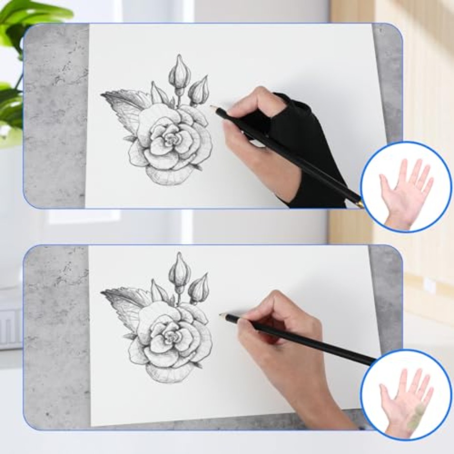2 Pack Digital Drawing Glove R - Touchscreen Glove Capacitive incelemesi ve fiyatı