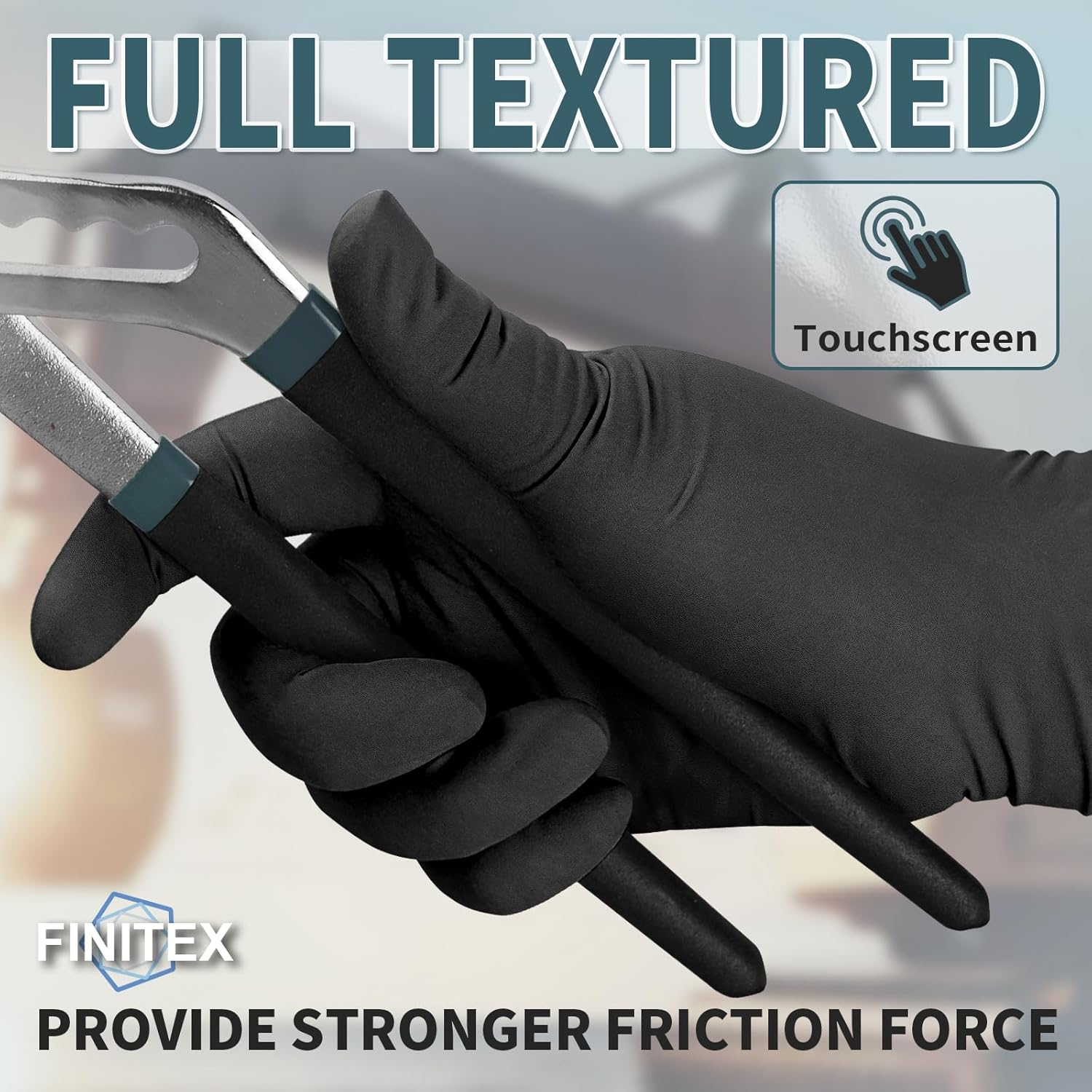 - Black Nitrile Disposable Glo - Exam Glove Nitrile incelemesi ve fiyatı