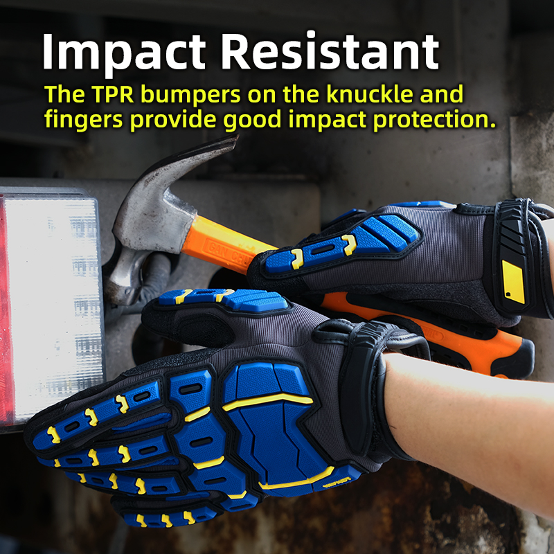 TPR Impact Resistant Work Glov - Work Glove Impact incelemesi ve fiyatı