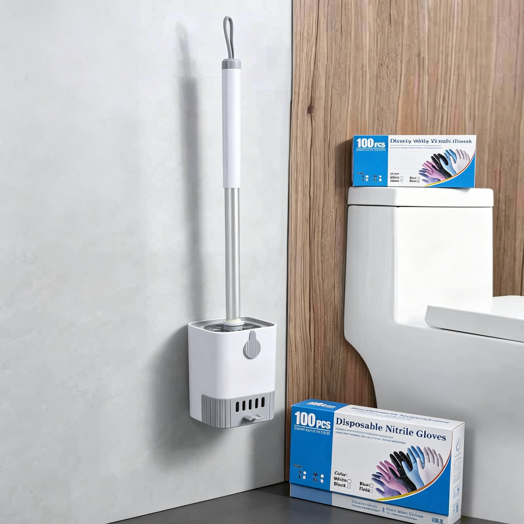 2-Piece Toilet Cleaning Set: P - Rubber Glove Cleaning incelemesi ve fiyatı