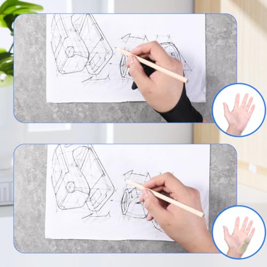 4 Pack Drawing Glove Digital D - Touchscreen Glove Capacitive incelemesi ve fiyatı