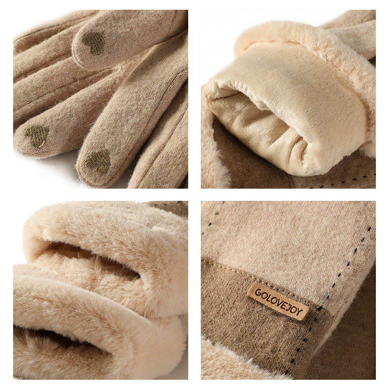 New winter cashmere gloves for - Wool Glove Lined incelemesi ve fiyatı