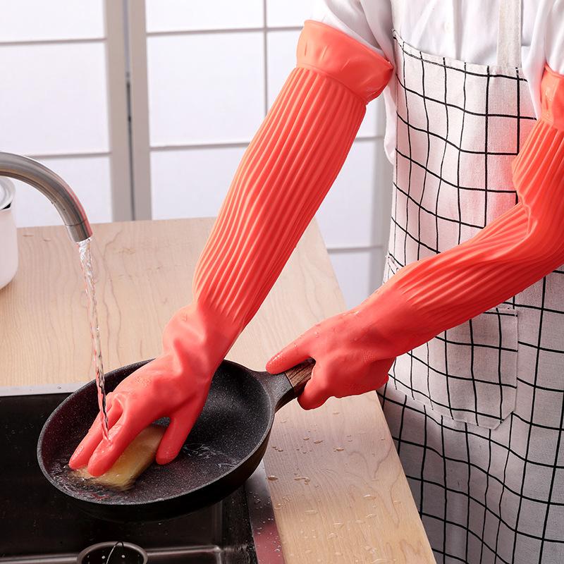 Long Reusable Rubber Dishwashi - Rubber Glove Cleaning incelemesi ve fiyatı