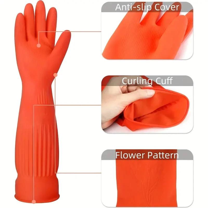 Long Reusable Rubber Dishwashi - Rubber Glove Cleaning incelemesi ve fiyatı