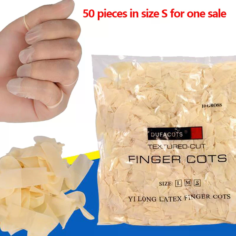 50pcs Disposable Latex Finger  - Latex Disposable Glove incelemesi ve fiyatı