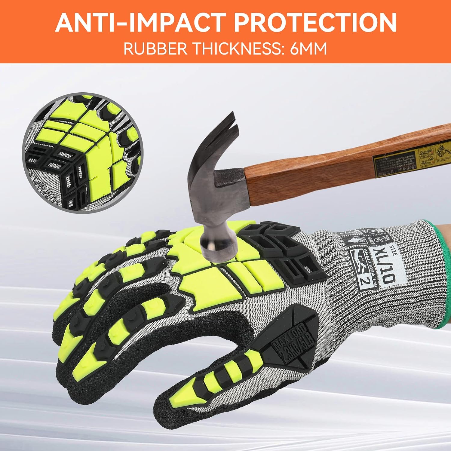 Cut Resistant Impact Gloves, A - Work Glove Impact incelemesi ve fiyatı