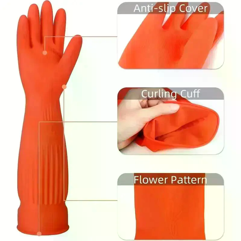 Long Reusable Rubber Dishwashi - Dish Glove Rubber incelemesi ve fiyatı