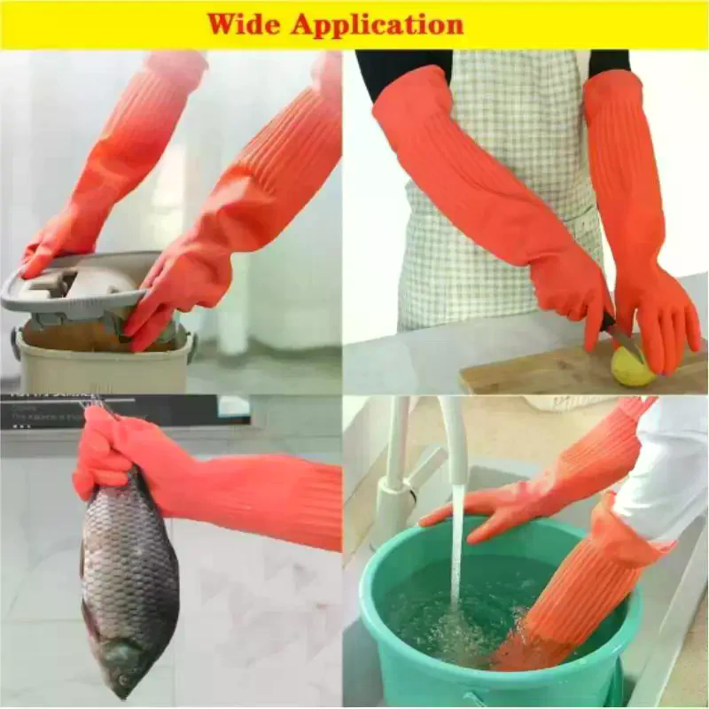 Long Reusable Rubber Dishwashi - Dish Glove Rubber incelemesi ve fiyatı